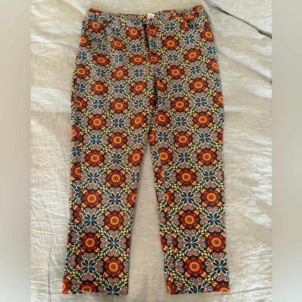 Lucy & Yak Dana jeans - limited edition print - size 16